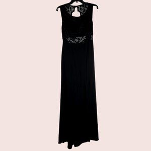 Emerald Sundae Black Evening Dress Size: XL